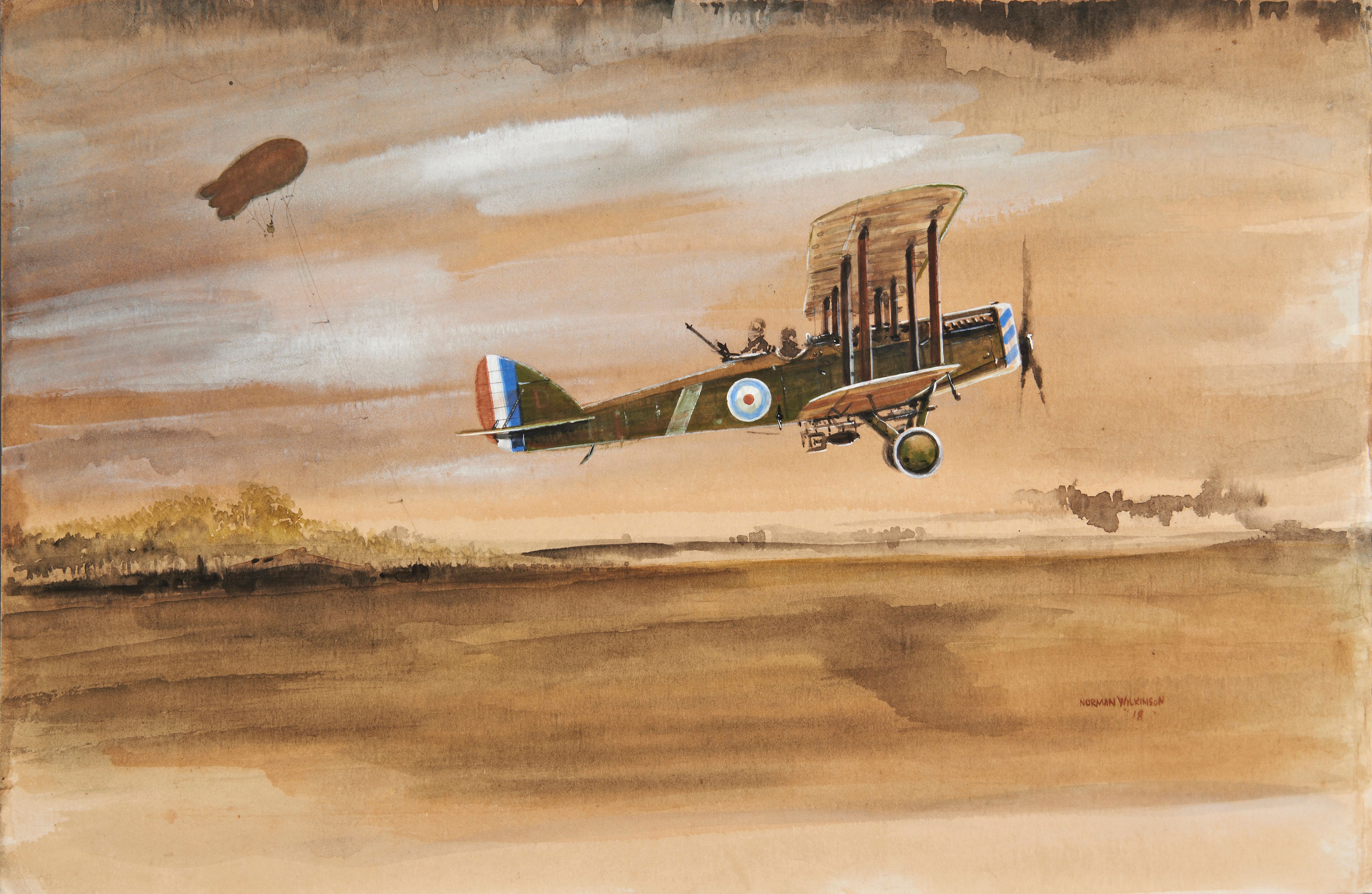 CHRISTOPHER CLARKE ANTIQUES ?De Havi lland Bomber’ by Norman Wilkinson.jpg
